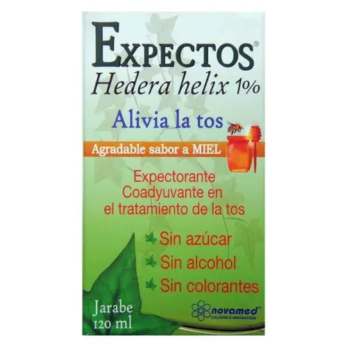 Expectos Hedera Jarabe Frasco X 120 Ml Novamed