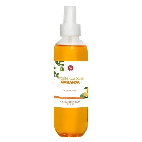 Aceite Corporal de Naranja Frasco 240 mL Drogam
