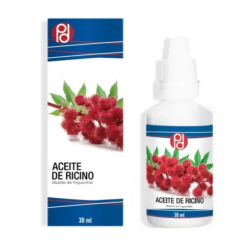 Aceite de Ricino Frasco 30 mL Drogam