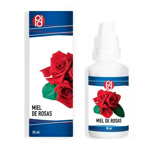 Miel de Rosas Frasco 30 mL Drogam