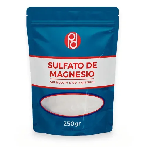 Sulfato de Magnesio Bolsa 250 g Drogam