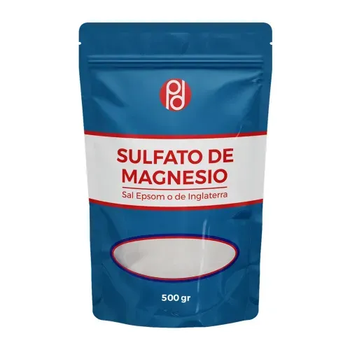 Sulfato de Magnesio Bolsa 500 g Drogam