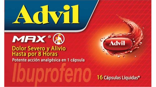 Advil Max Frasco 16 Cápsulas