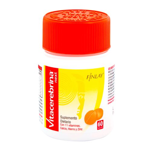 Vitacerebrina Caja X 60 Tabletas Finlay