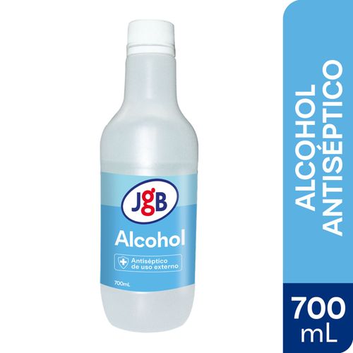 Alcohol Antiséptico Frasco X 700 Ml Jgb
