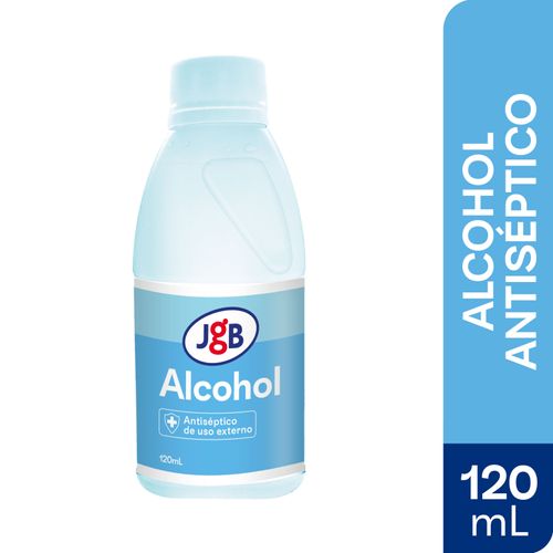 Alcohol Antiséptico Frasco X 120 Ml Jgb