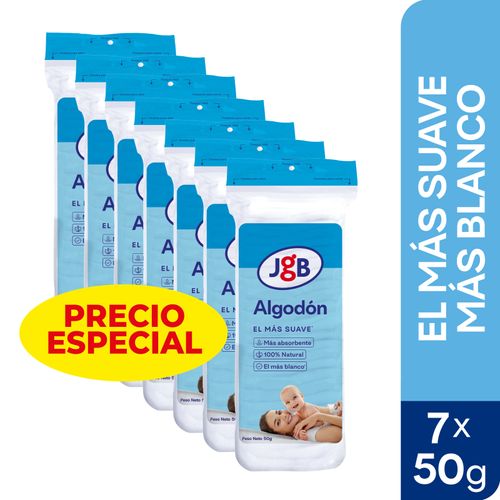 Algodón Zig Zag Bolsa X 50 Gr Pague 6 Lleve 7 Jgb