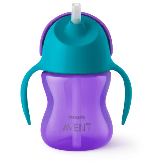 Vaso Avent Pitillo X 7 Oz Niña Avent
