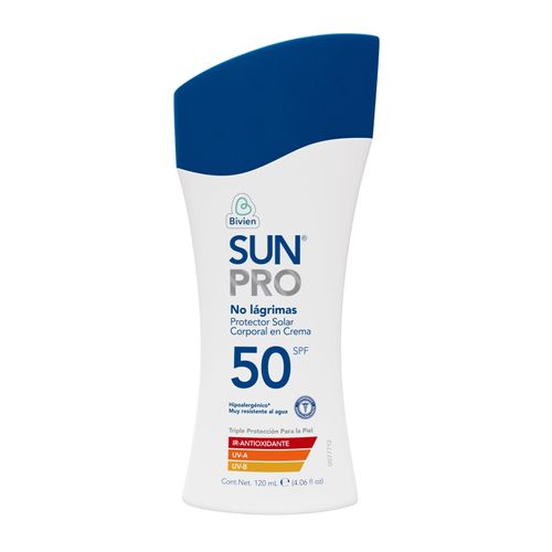 Bloqueador Sun Prot Factor Spf 50 Frasco X 120 Ml Belleza Express