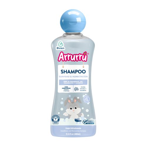 Shampoo Arrurrú Suave Y Humectante 400 Ml Belleza Express