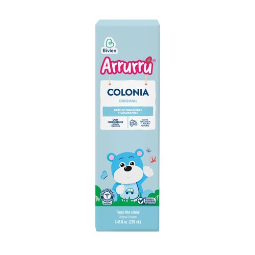 Colonia Arrurrú Original Azul Frasco X 220Ml Belleza Express