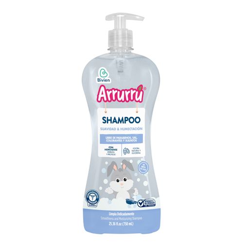 Shampoo Arrurrú Suave Y Humectante 750 Ml Belleza Express