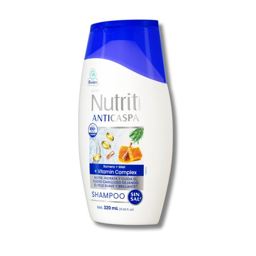 Shampoo Nutrit Anticaspa 320 Ml Bivien