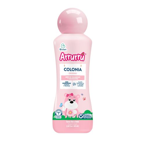 Colonia Arrurrú Original Rosada Frasco X 60Ml Belleza Express