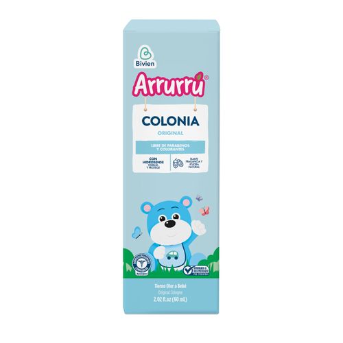Colonia Arrurrú Original Azul Frasco X 60Ml Belleza Express