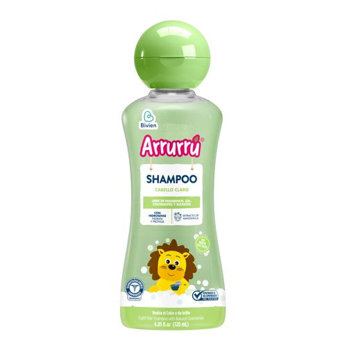 Shampoo Arrurrú Cabello Claro 120 Ml Belleza Express