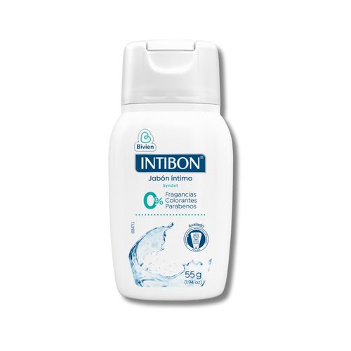 Jabón Íntimo Intibon Cero Frasco X 55 Gr Belleza Express