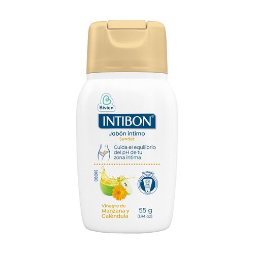 Jabón Intibon Vinagre Manzana Y Caléndula 55 Gr Belleza Express