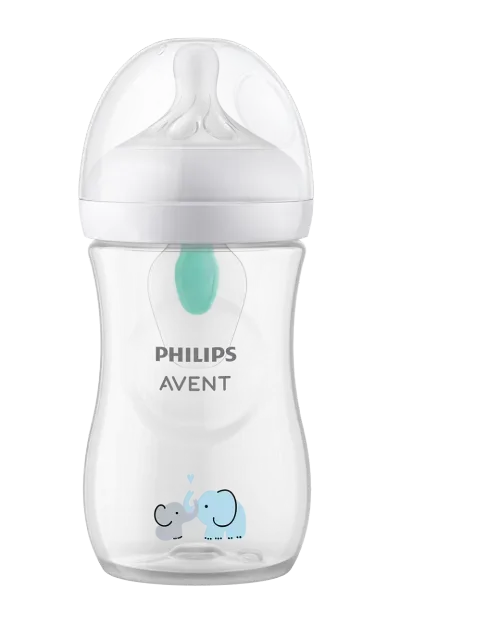 Tetero Biberon Natural 3.0 Airfree X9 Onzas Elefante Philips