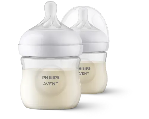 Biberón Avent Natural 4 Onzas Transparente