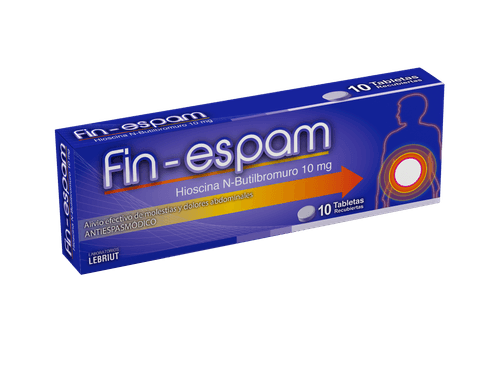 Fin Espam 10 Mg Caja X 10 Tabletas Laproff