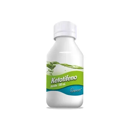 Ketotifeno Jarabe 20 Mg/100 Ml Frasco X 100 Ml Laproff