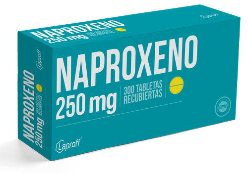 Naproxeno 250 Mg Caja X 300 Tabletas Laproff