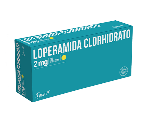 Loperamida 2 Mg Caja X 240 Tabletas Laproff