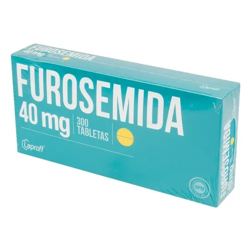 Furosemida 40 Mg Caja X 300 Tabletas Laproff