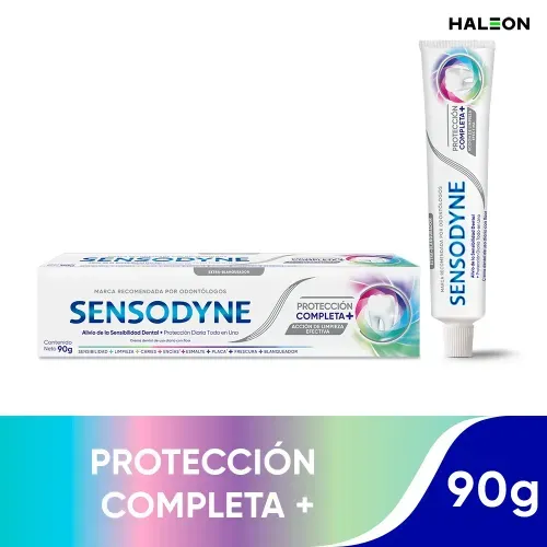 Crema Dental Sensodyne Proteccion Completa Blanqueador 90 Gr Gsk