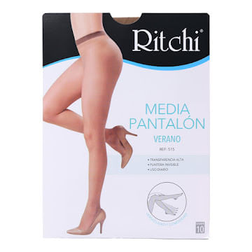 Media Pantalón Verano Canela Talla L Ritchi