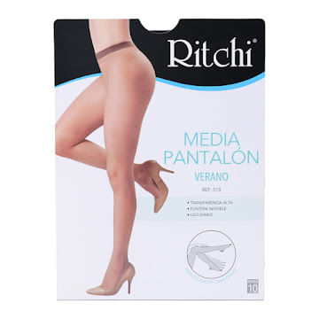 Media Pantalón Verano Negro Talla L Ritchi