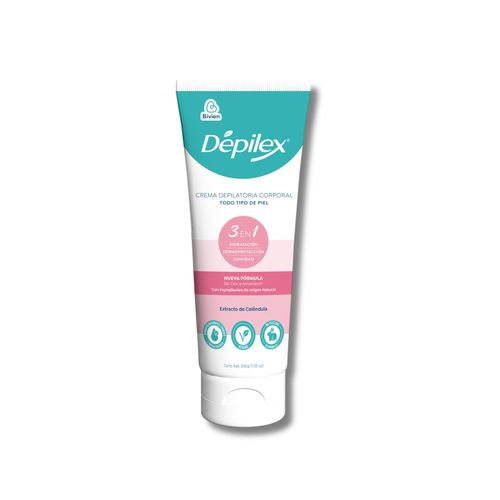 Crema Depilatoria Depilex Corporal Todo Tipo de Piel - Tubo 200g