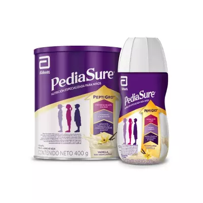 Pediasure Peptigro Vainilla Lata X 400 Gr + 1 Frasco X 220 Ml