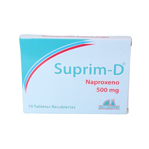 Suprim D 500 mg Caja x 250 Tabletas