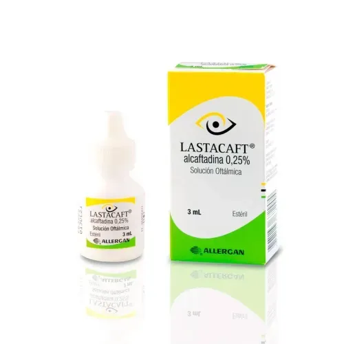Lastacaft Oftálmico Alcaftadina 2,5 Mg/Ml Solución Oftálmica Frasco X 3 Abbvie