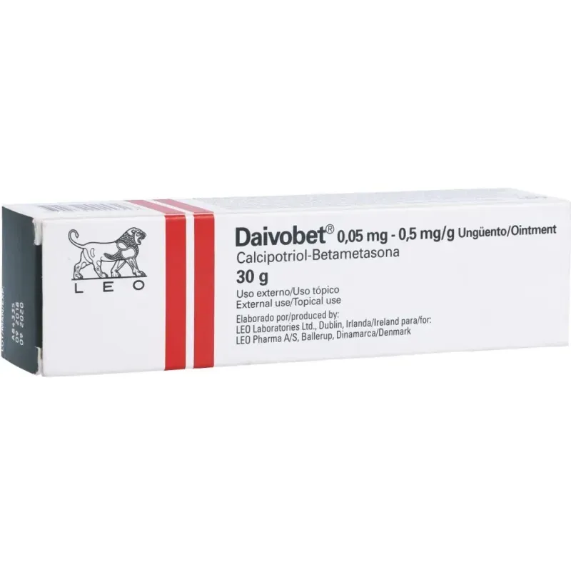 Daivobet 0.05/0.5 mg Gel Tópico 30 g Rx
