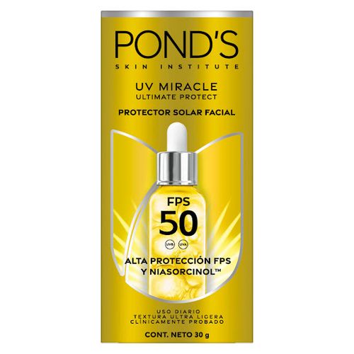 Protector Solar Pond's Sun Miracle Serum Bright - Tubo X 30 g
