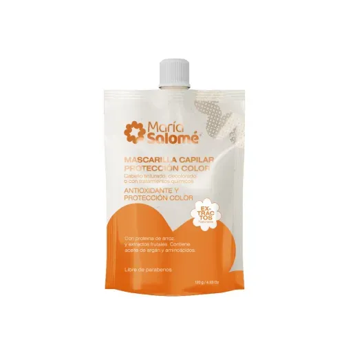 Mascarilla Capilar Maria Salomé Protección Color - Doypack X 120 g