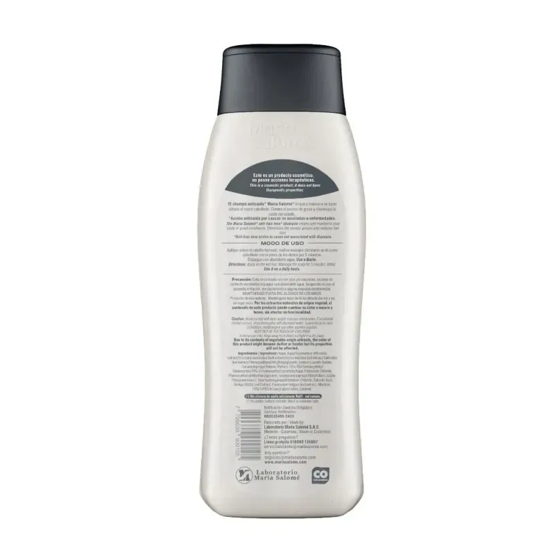 Shampoo Maria Salomé Anti Caída Hombres 400 ml