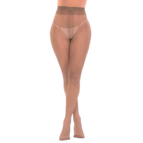 Panty Medias Samsara Fría Mate Brown - Talla L