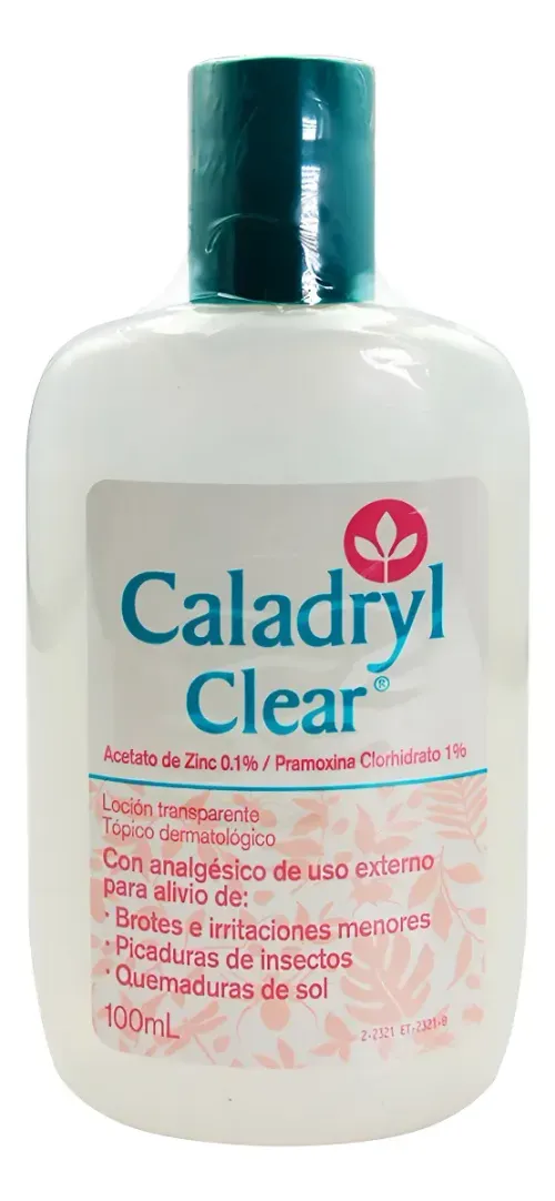 Caladryl Clear Loción - Frasco X 100 ml