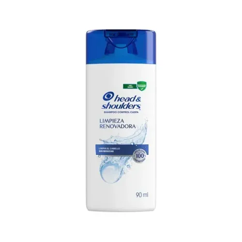 Shampoo Head & Shoulders Limpieza Renovadora - Frasco X 90 ml