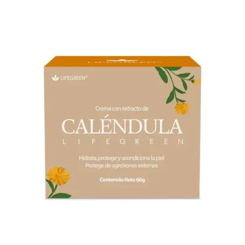 Lifegreen Crema de Caléndula - Pote X 60 g