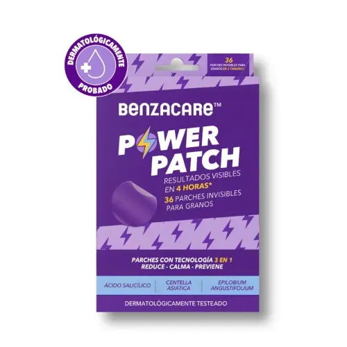 Benzac Care Parches Power - Caja X 36 Unidades