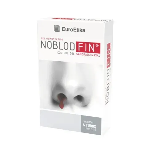 Noblodfin Gel Nasal 5 ml - Caja X 4 Unidades