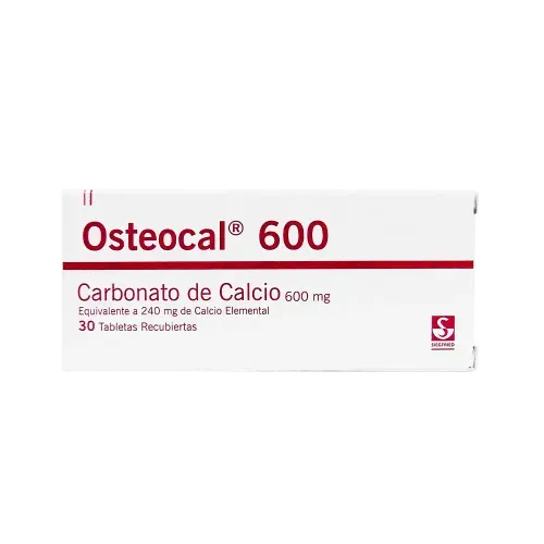 Osteocal D 600 mg - Caja X 30 Tabletas