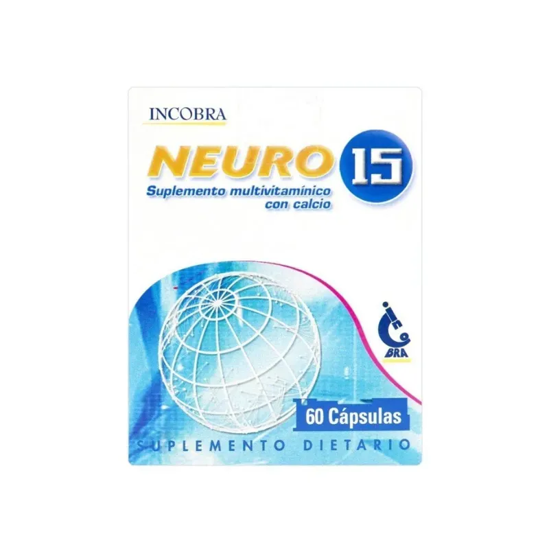 Neuro 15 Cápsulas 60 Suplemento Nervioso