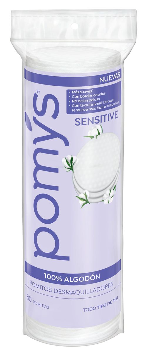 Pomys Rueditas Sensitive - Paquete X 80 Unidades