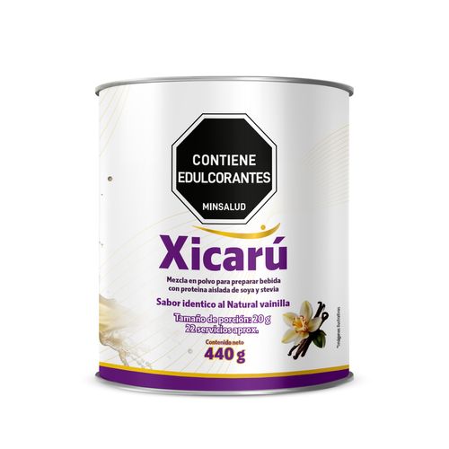 Calcio en Polvo Xicarú Sabor Vainilla - Tarro por 440 g